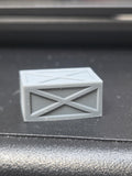 HO SCALE 3'x4'x6' WOODEN CRATE (2 PER PACK)