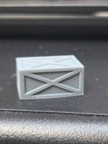 HO SCALE 3'x4'x6' WOODEN CRATES (2 PER PACK)