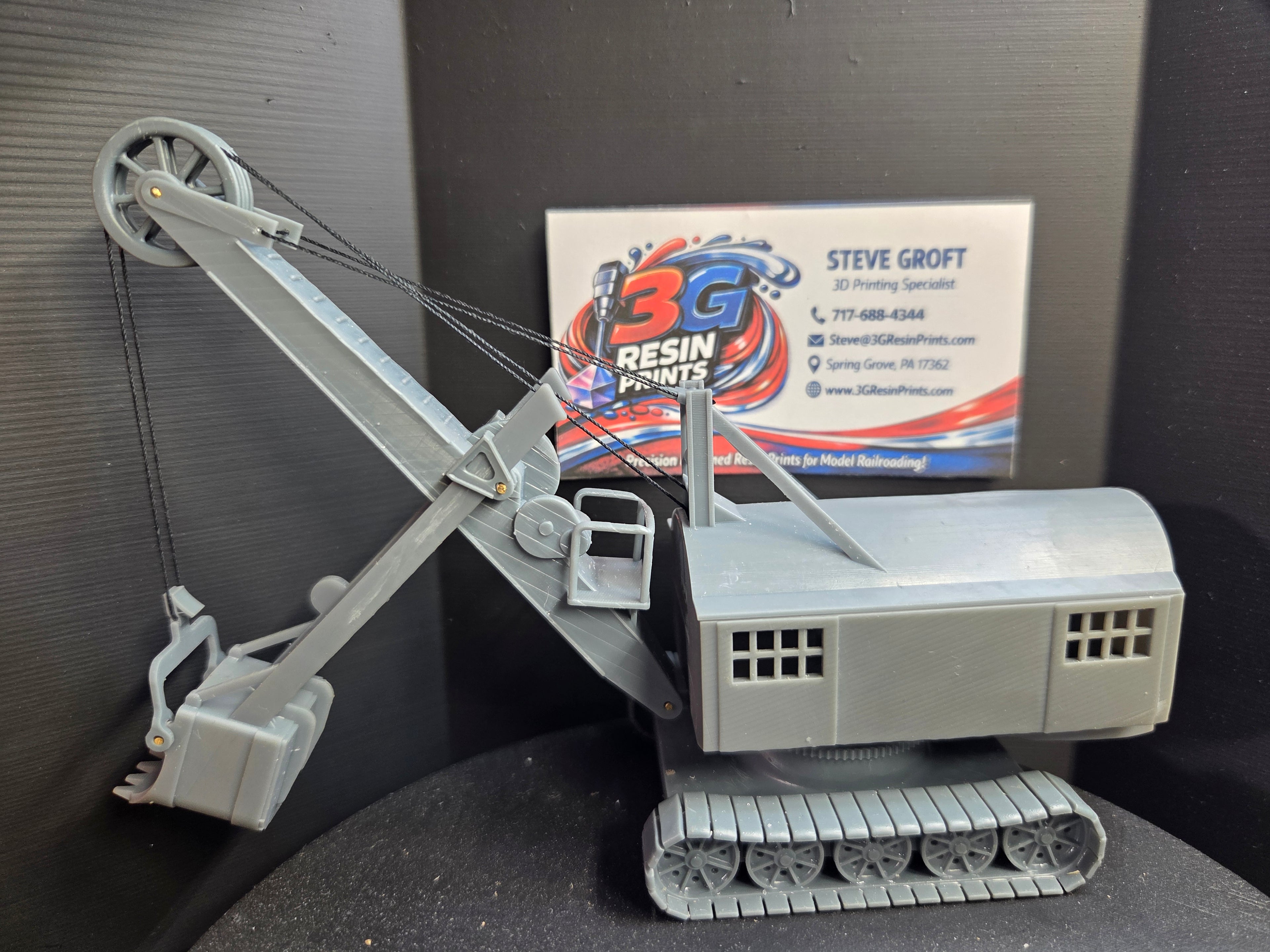 HO Scale Bucyrus 120B Electric Shovel