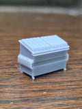 HO SCALE FRONT LOAD DUMPTSERS (3 PER PACK)