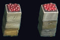 HO SCALE BOXES OF ROUND FRUIT 3 HIGH (5 PER PACK)
