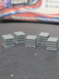 N SCALE CHEMICAL TANK ON SKID (5 PER PACK)
