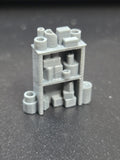 N SCALE SHOP STORAGE SHELVE (4 PER PACK)