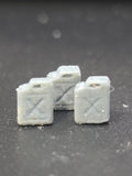 HO SCALE PLASTIC FUEL JUGS (12 PER PACK)
