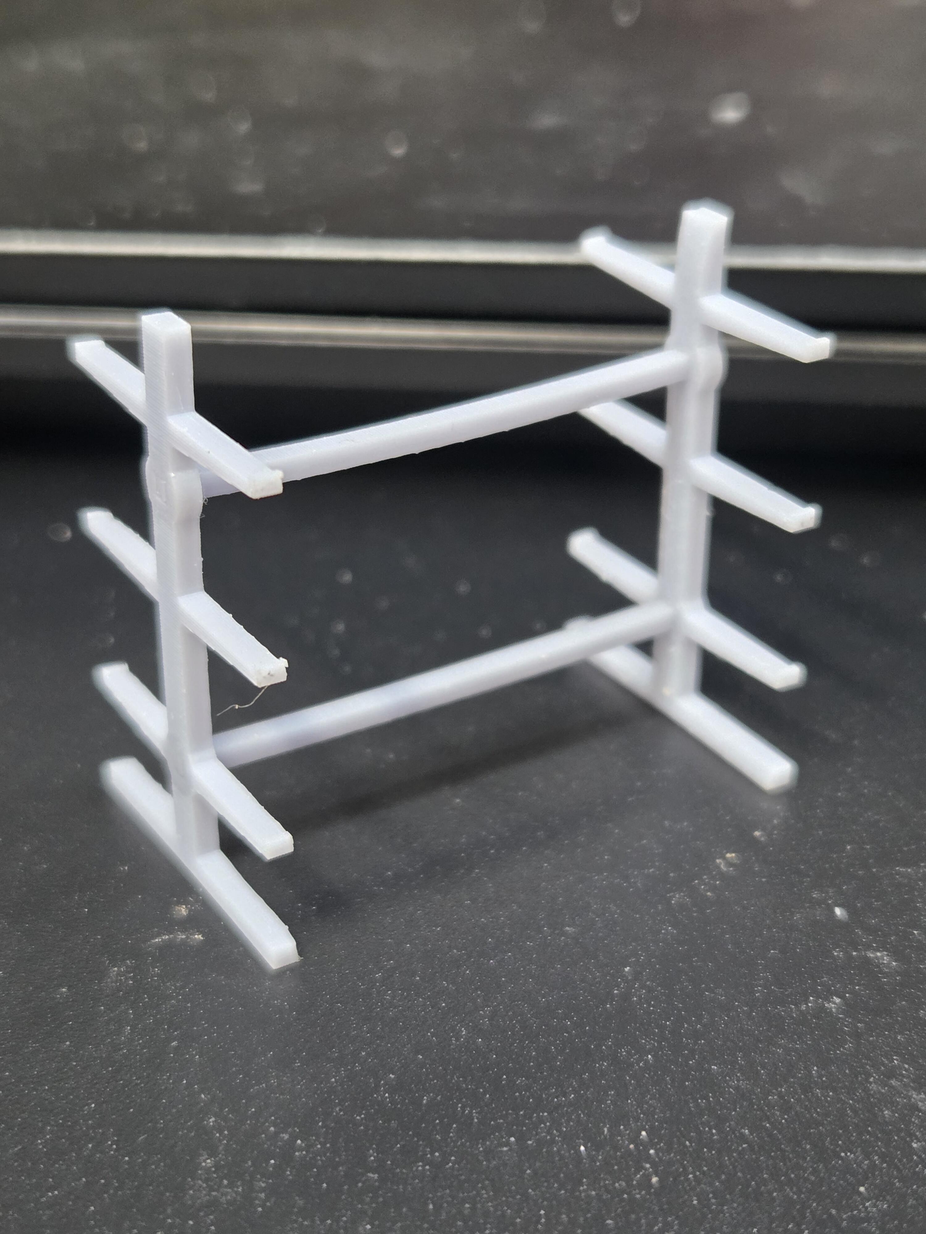 HO SCALE RAW MATERIAL RACK